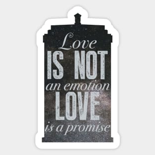 Love is a Promise Sticker